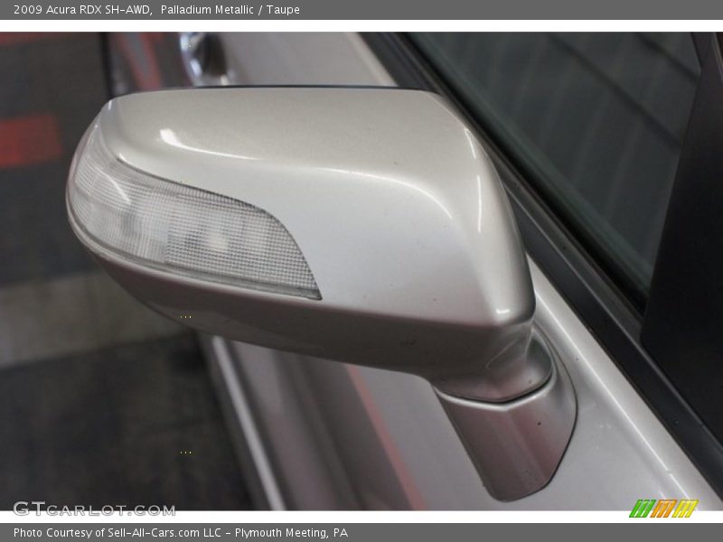 Palladium Metallic / Taupe 2009 Acura RDX SH-AWD