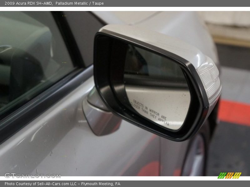 Palladium Metallic / Taupe 2009 Acura RDX SH-AWD