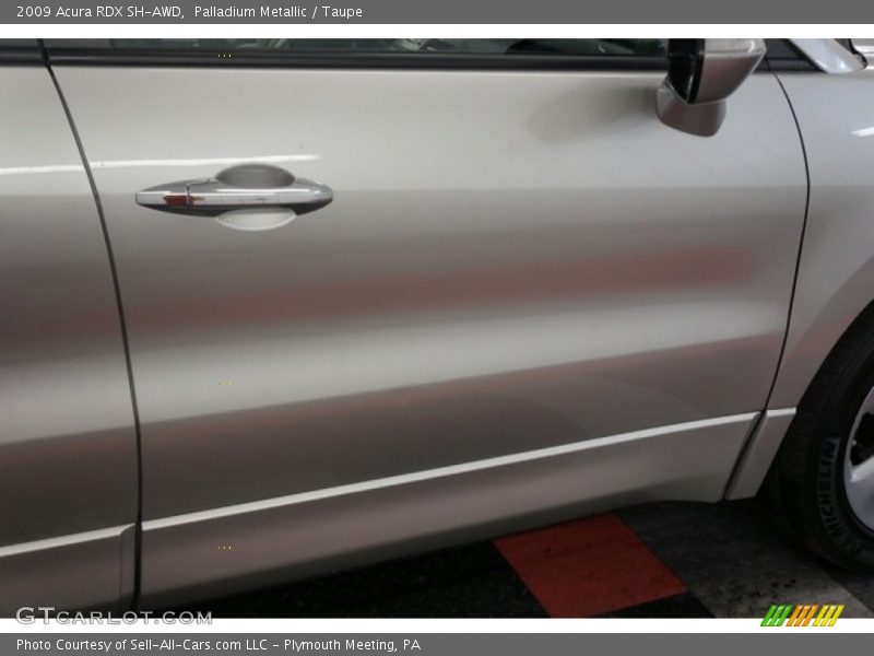 Palladium Metallic / Taupe 2009 Acura RDX SH-AWD