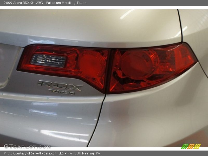 Palladium Metallic / Taupe 2009 Acura RDX SH-AWD