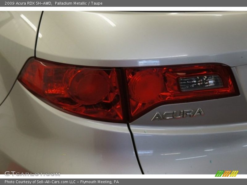 Palladium Metallic / Taupe 2009 Acura RDX SH-AWD