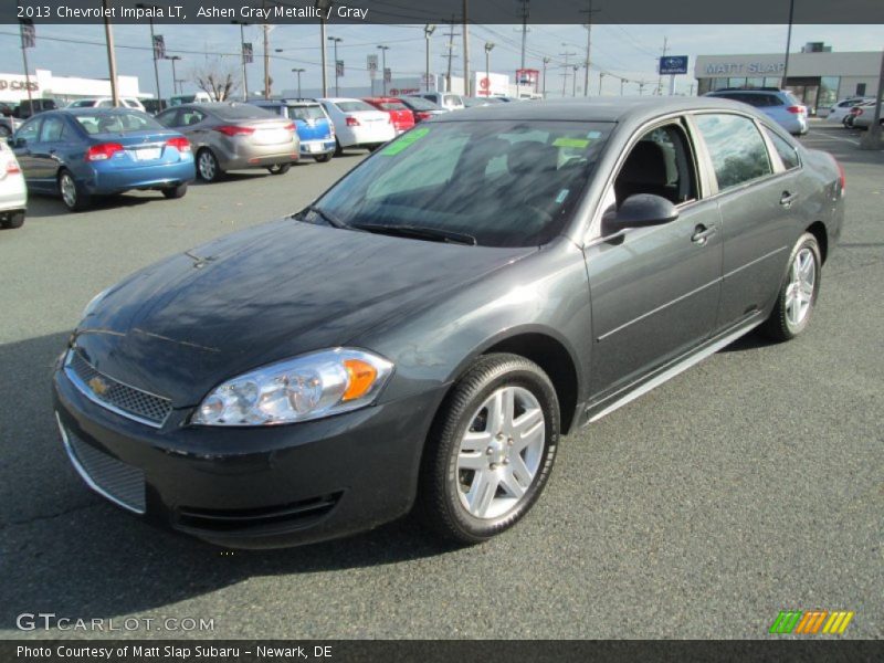 Ashen Gray Metallic / Gray 2013 Chevrolet Impala LT