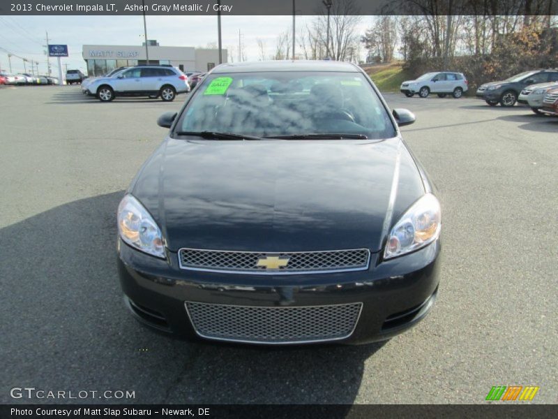 Ashen Gray Metallic / Gray 2013 Chevrolet Impala LT