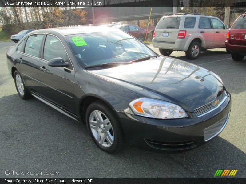 Ashen Gray Metallic / Gray 2013 Chevrolet Impala LT