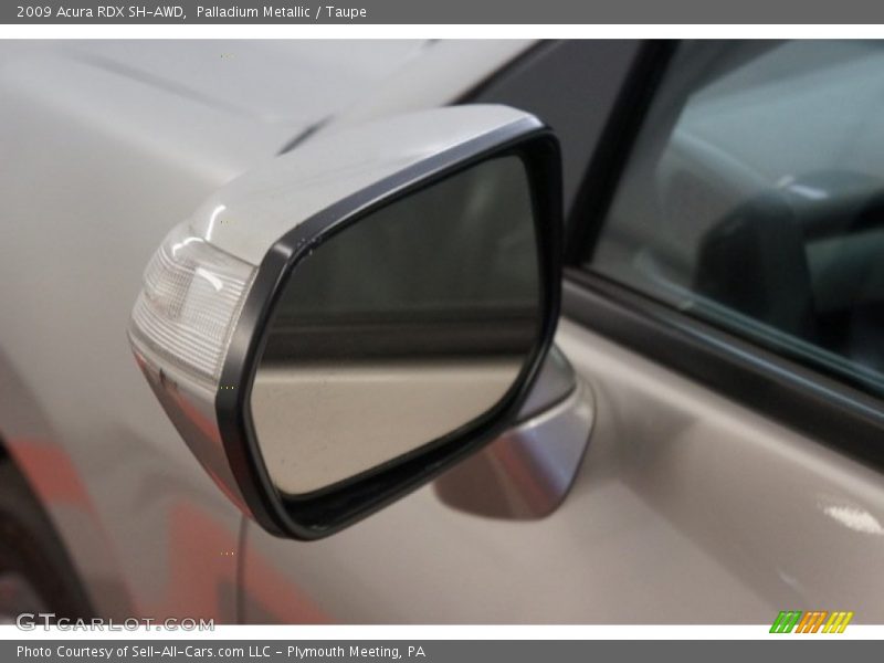Palladium Metallic / Taupe 2009 Acura RDX SH-AWD