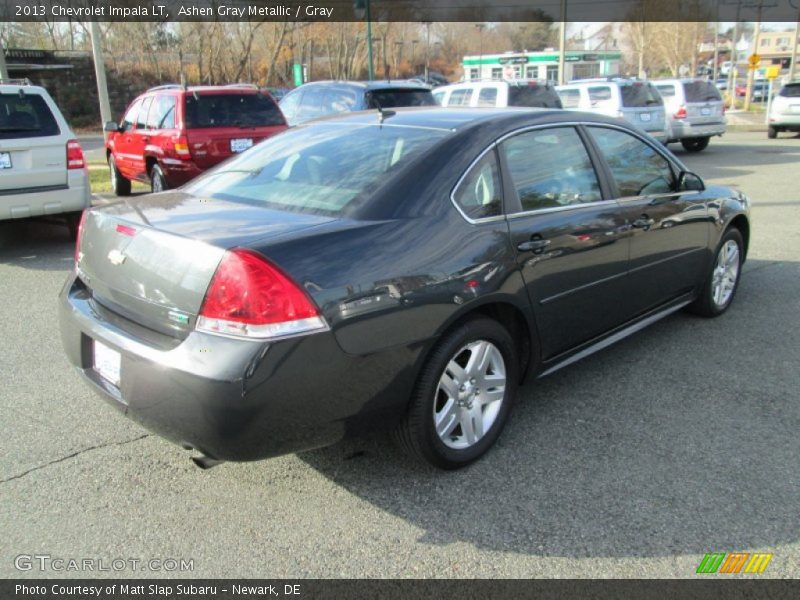Ashen Gray Metallic / Gray 2013 Chevrolet Impala LT