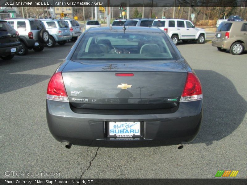 Ashen Gray Metallic / Gray 2013 Chevrolet Impala LT