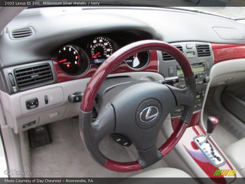 Millennium Silver Metallic / Ivory 2003 Lexus ES 300