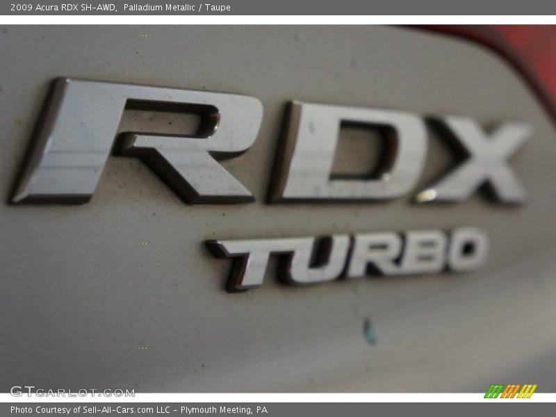 Palladium Metallic / Taupe 2009 Acura RDX SH-AWD