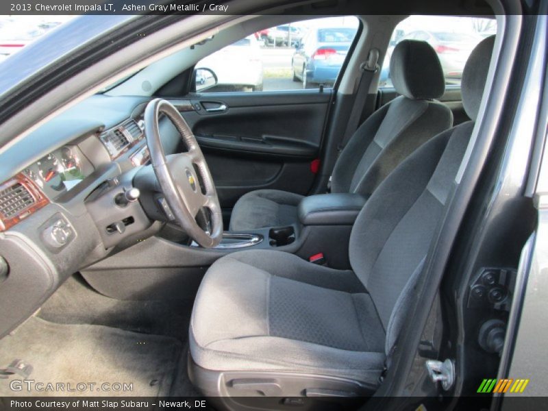 Ashen Gray Metallic / Gray 2013 Chevrolet Impala LT