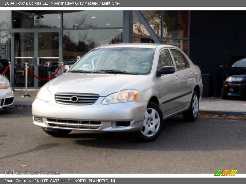 Moonshadow Gray Metallic / Light Gray 2004 Toyota Corolla CE