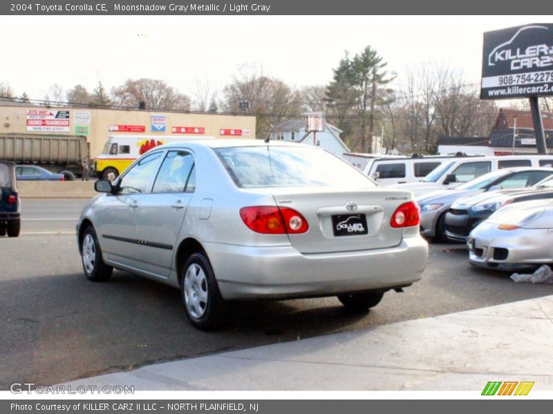Moonshadow Gray Metallic / Light Gray 2004 Toyota Corolla CE