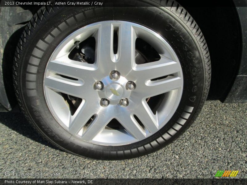 Ashen Gray Metallic / Gray 2013 Chevrolet Impala LT