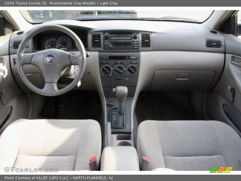 Moonshadow Gray Metallic / Light Gray 2004 Toyota Corolla CE