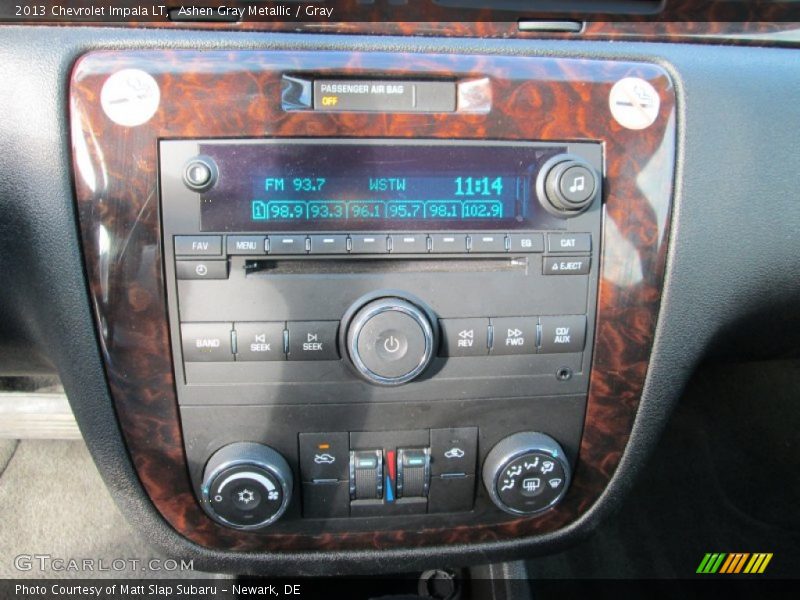 Ashen Gray Metallic / Gray 2013 Chevrolet Impala LT