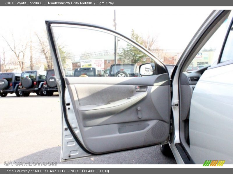 Moonshadow Gray Metallic / Light Gray 2004 Toyota Corolla CE