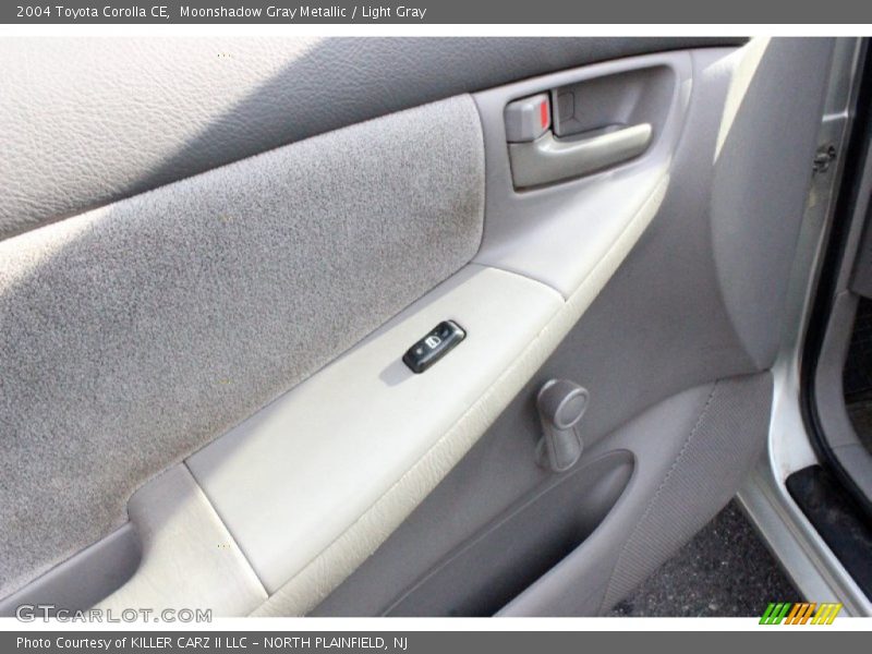 Moonshadow Gray Metallic / Light Gray 2004 Toyota Corolla CE