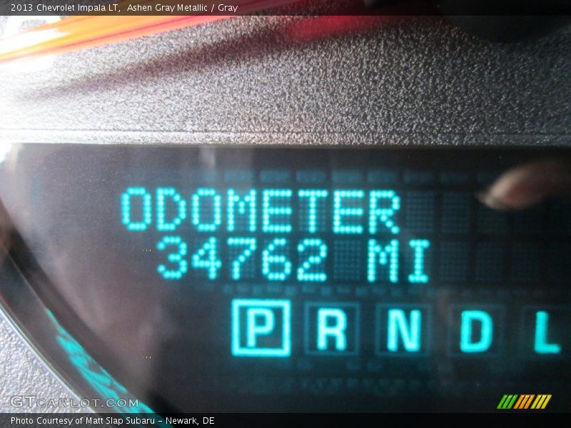 Ashen Gray Metallic / Gray 2013 Chevrolet Impala LT