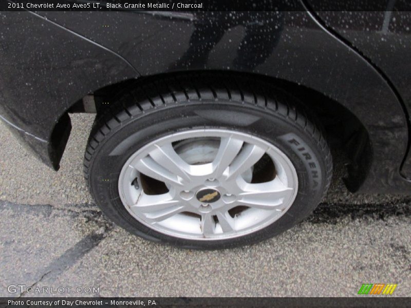Black Granite Metallic / Charcoal 2011 Chevrolet Aveo Aveo5 LT