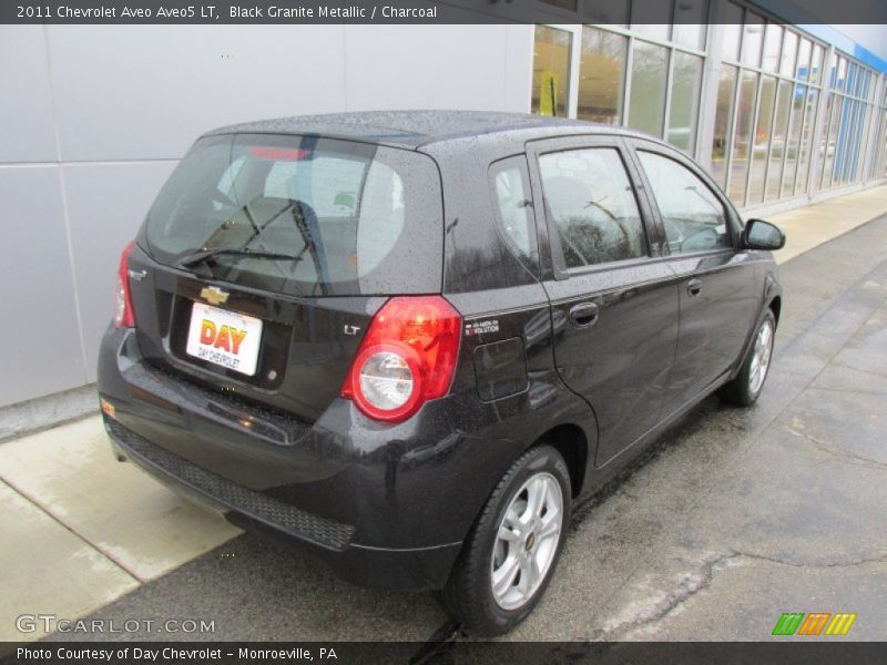 Black Granite Metallic / Charcoal 2011 Chevrolet Aveo Aveo5 LT