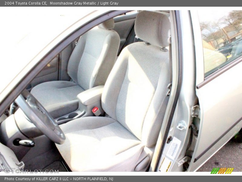 Moonshadow Gray Metallic / Light Gray 2004 Toyota Corolla CE