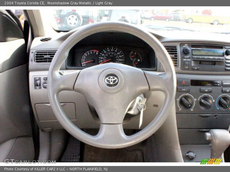 Moonshadow Gray Metallic / Light Gray 2004 Toyota Corolla CE