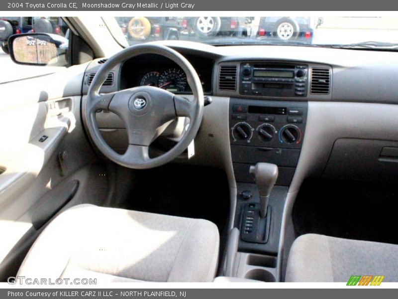 Moonshadow Gray Metallic / Light Gray 2004 Toyota Corolla CE