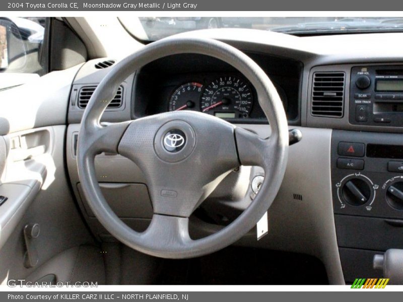 Moonshadow Gray Metallic / Light Gray 2004 Toyota Corolla CE