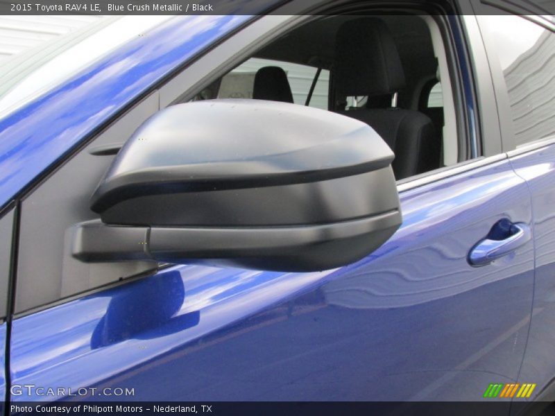 Blue Crush Metallic / Black 2015 Toyota RAV4 LE