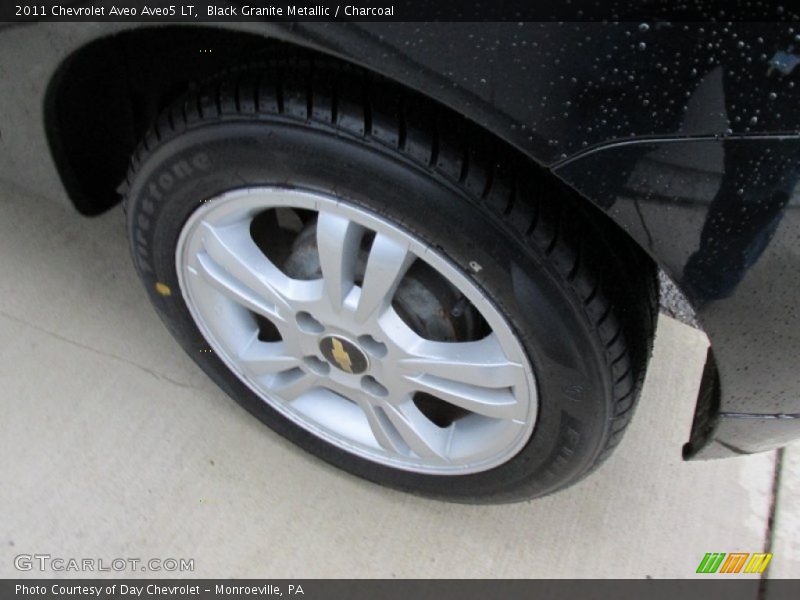 Black Granite Metallic / Charcoal 2011 Chevrolet Aveo Aveo5 LT