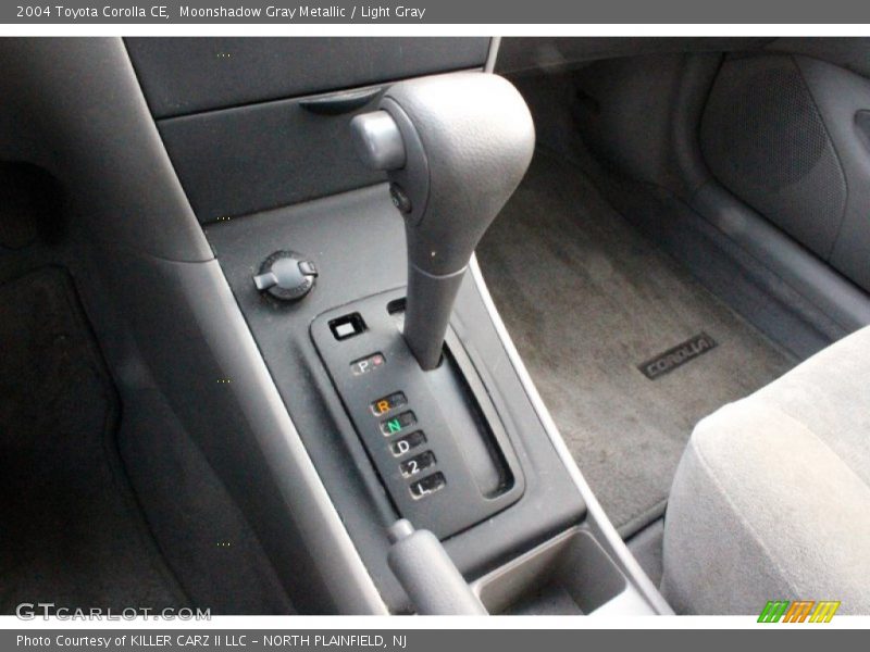 Moonshadow Gray Metallic / Light Gray 2004 Toyota Corolla CE
