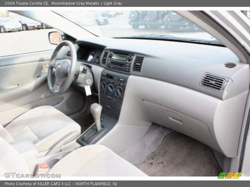 Moonshadow Gray Metallic / Light Gray 2004 Toyota Corolla CE