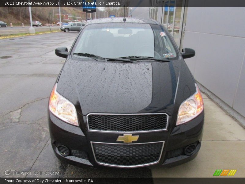 Black Granite Metallic / Charcoal 2011 Chevrolet Aveo Aveo5 LT