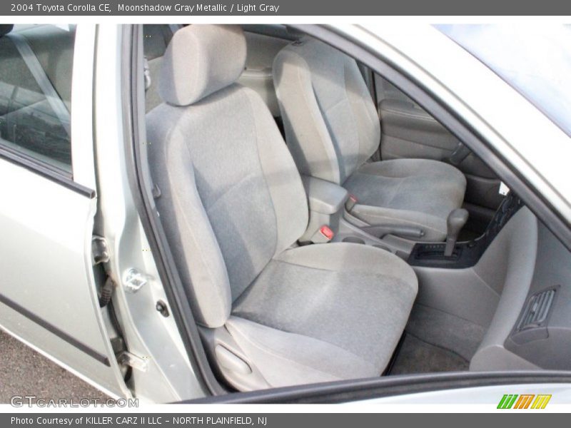 Moonshadow Gray Metallic / Light Gray 2004 Toyota Corolla CE