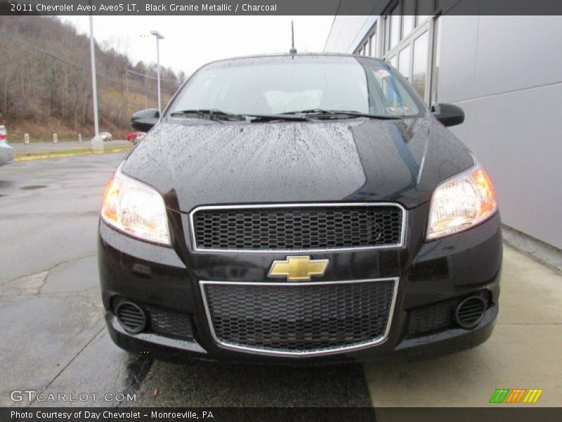 Black Granite Metallic / Charcoal 2011 Chevrolet Aveo Aveo5 LT