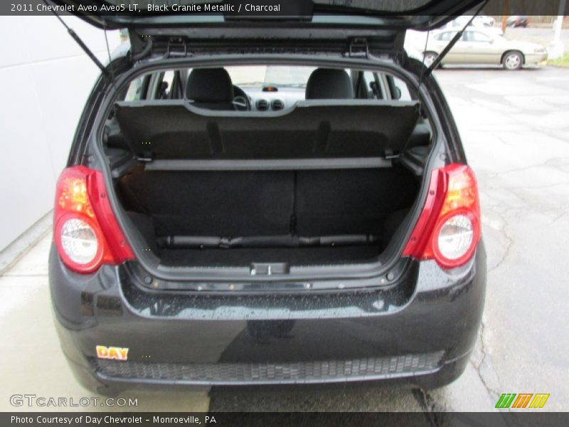 Black Granite Metallic / Charcoal 2011 Chevrolet Aveo Aveo5 LT