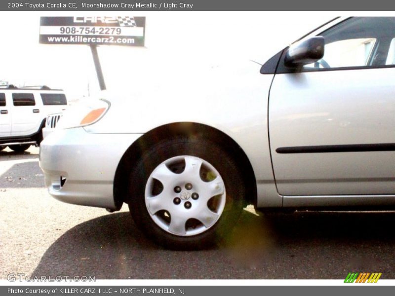 Moonshadow Gray Metallic / Light Gray 2004 Toyota Corolla CE