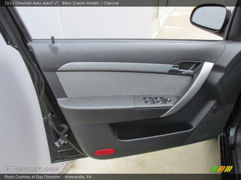 Black Granite Metallic / Charcoal 2011 Chevrolet Aveo Aveo5 LT