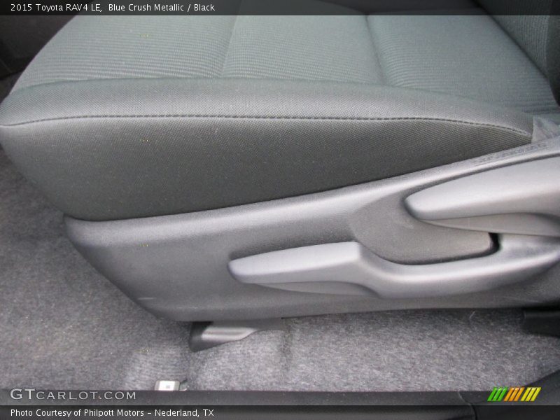 Blue Crush Metallic / Black 2015 Toyota RAV4 LE