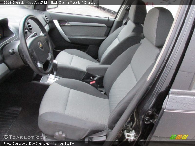 Black Granite Metallic / Charcoal 2011 Chevrolet Aveo Aveo5 LT