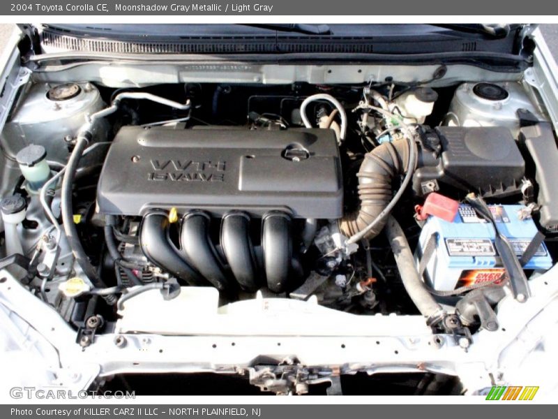 Moonshadow Gray Metallic / Light Gray 2004 Toyota Corolla CE
