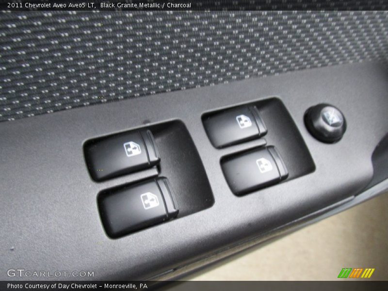 Black Granite Metallic / Charcoal 2011 Chevrolet Aveo Aveo5 LT