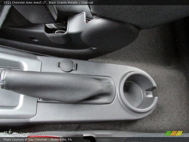 Black Granite Metallic / Charcoal 2011 Chevrolet Aveo Aveo5 LT