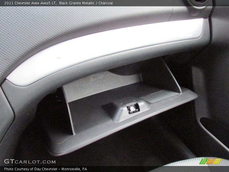 Black Granite Metallic / Charcoal 2011 Chevrolet Aveo Aveo5 LT
