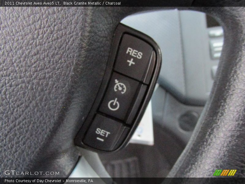 Black Granite Metallic / Charcoal 2011 Chevrolet Aveo Aveo5 LT