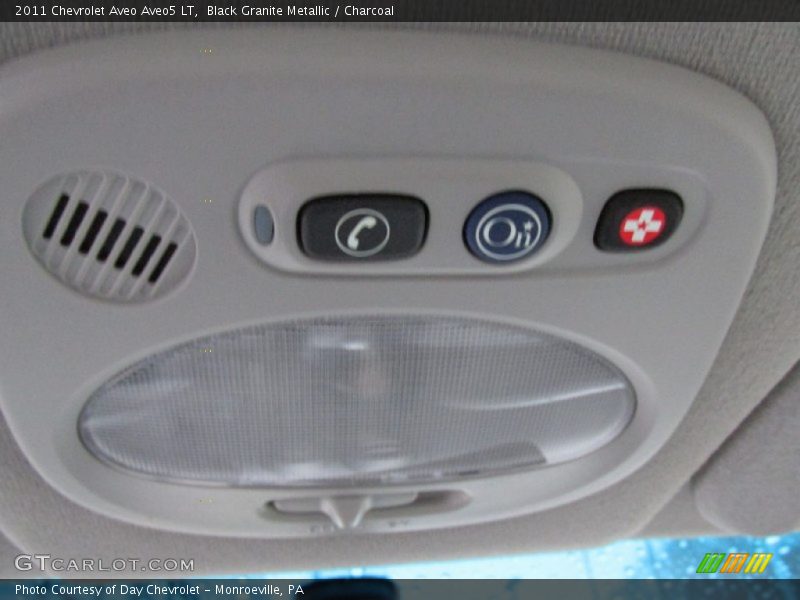 Black Granite Metallic / Charcoal 2011 Chevrolet Aveo Aveo5 LT