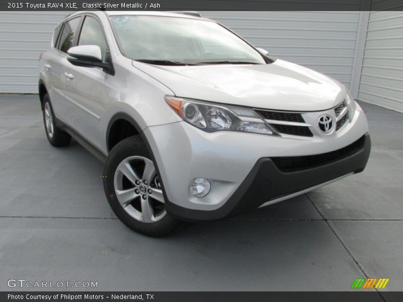 Classic Silver Metallic / Ash 2015 Toyota RAV4 XLE