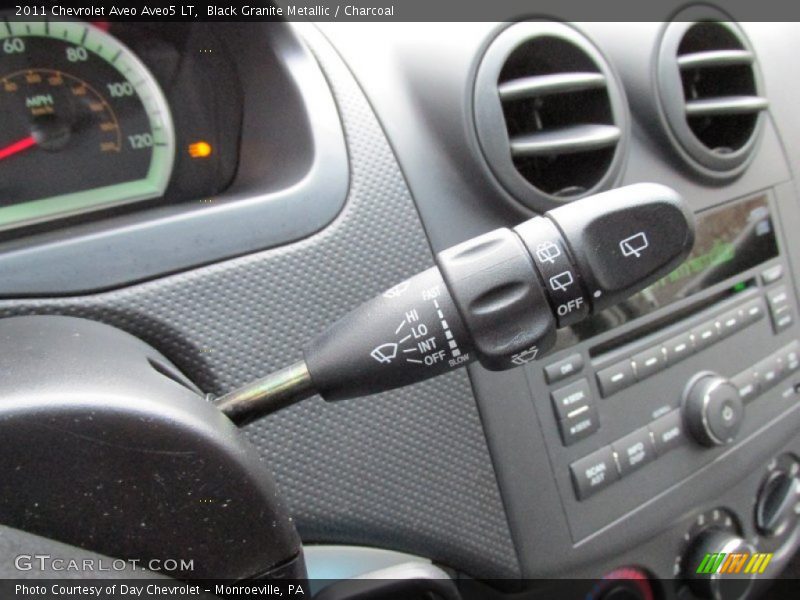 Black Granite Metallic / Charcoal 2011 Chevrolet Aveo Aveo5 LT
