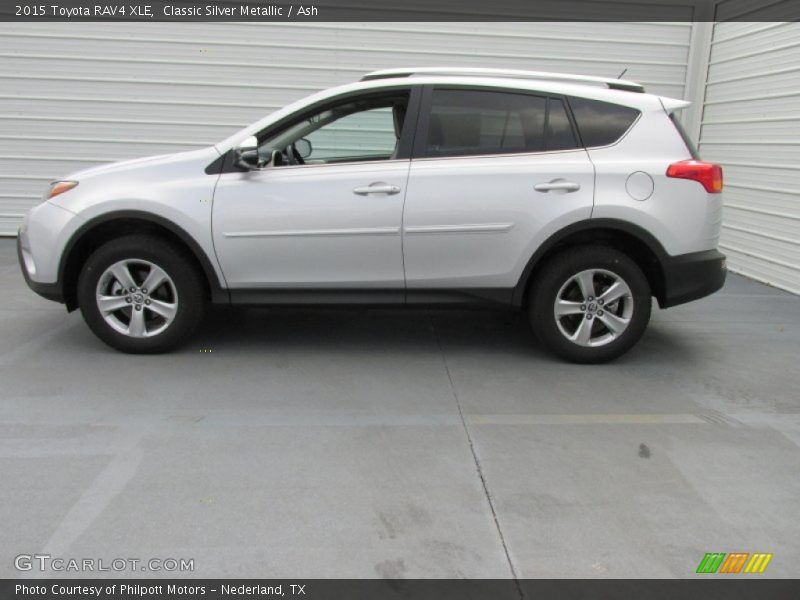Classic Silver Metallic / Ash 2015 Toyota RAV4 XLE