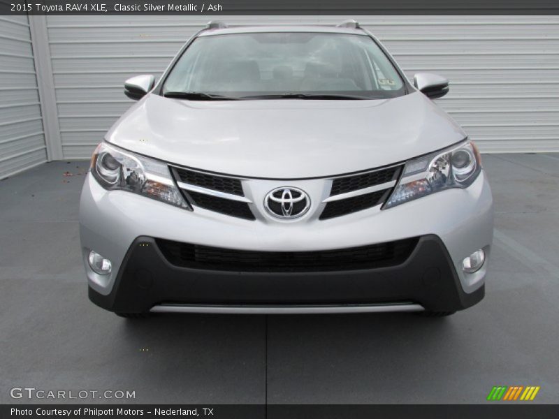 Classic Silver Metallic / Ash 2015 Toyota RAV4 XLE